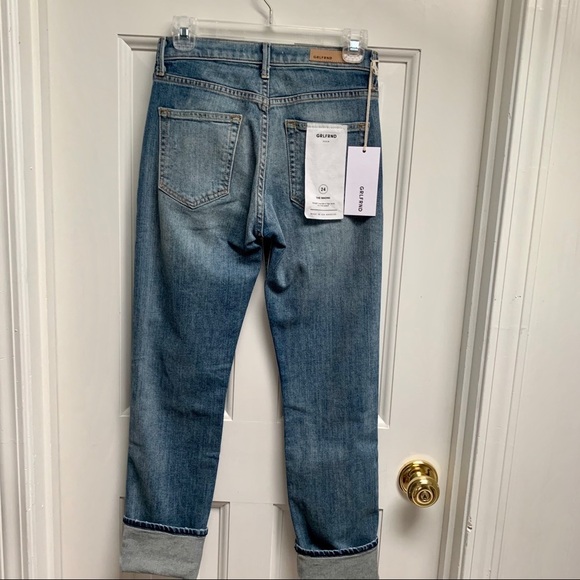 NWT GRLFRND Naomi High-Rise Straight Jeans Sz 25 - Picture 10 of 10